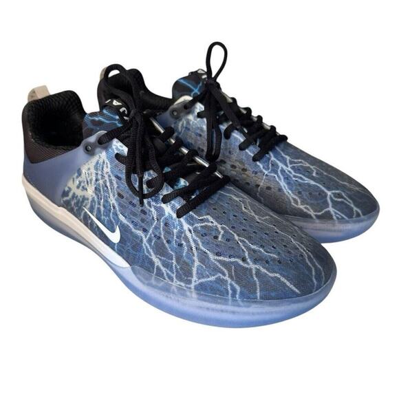 Nike SB NEW Zoom NYJAH 3 Lightning Bolt Skateboard Sneakers Men’s 9 Womens 10.5 - Picture 1 of 8